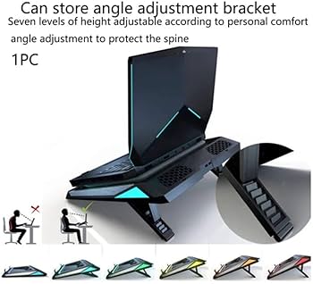 ゲーミングノートパソコンクーラー ICコア冷却パッド 高度なターボファン Amazon.co.jp: IETS GT600 RGBラップトップ冷却パッド 巨大な